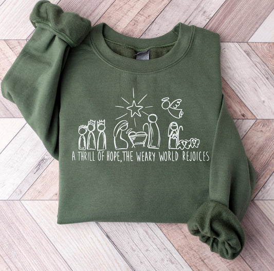 Weary world sweatshirt